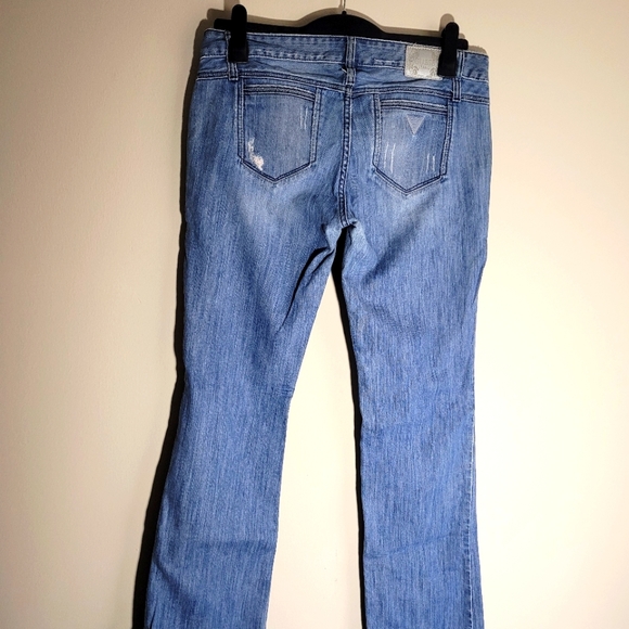 Guess Vintage Daredevil Boot Cut Jeans Size 29 - Picture 2 of 11